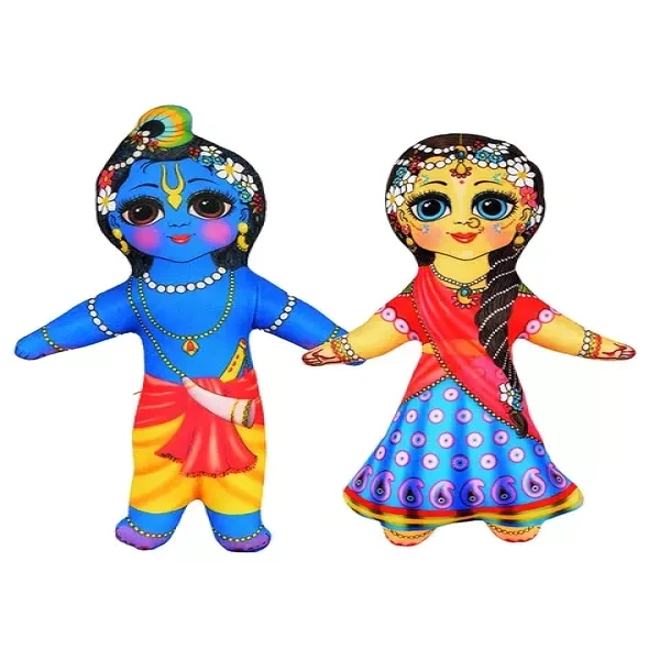 Radha Krishna Plush Dolls Radha Krishna Plush Dolls